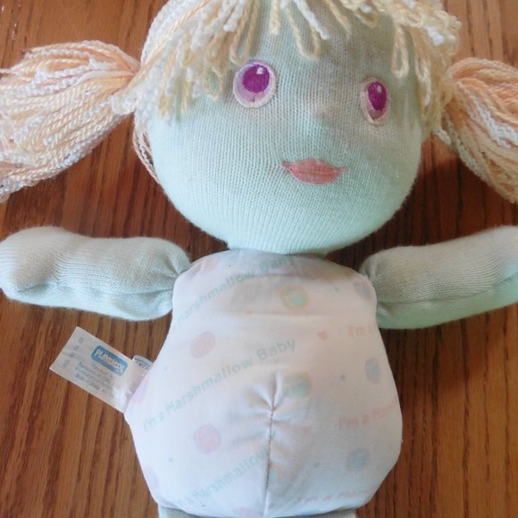 Vintage Playskool "Grandma's Marshamallow Baby" doll with original dress. - Picture 8 of 9